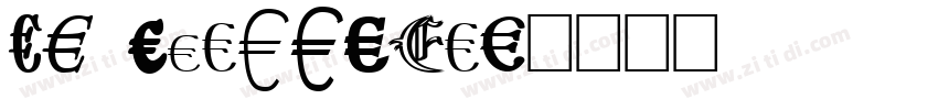 Sh EuropaNr2字体转换